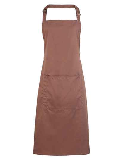Colours Collection Bib Apron With Pocket - PW154