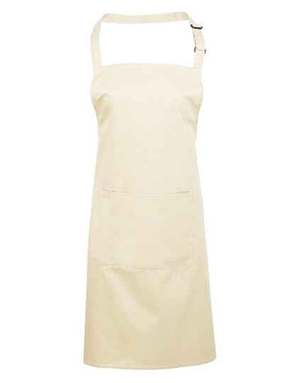 Colours Collection Bib Apron With Pocket - PW154