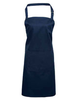 Colours Collection Bib Apron With Pocket - PW154