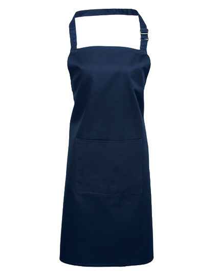 Colours Collection Bib Apron With Pocket - PW154