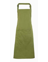 Colours Collection Bib Apron With Pocket - PW154