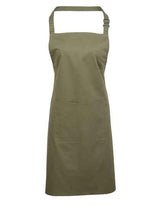 Colours Collection Bib Apron With Pocket - PW154