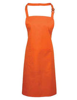 Colours Collection Bib Apron With Pocket - PW154