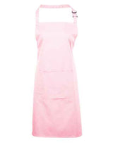 Colours Collection Bib Apron With Pocket - PW154