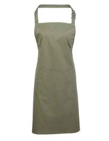 Colours Collection Bib Apron With Pocket - PW154