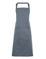 Colours Collection Bib Apron With Pocket - PW154