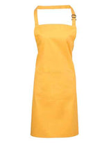 Colours Collection Bib Apron With Pocket - PW154
