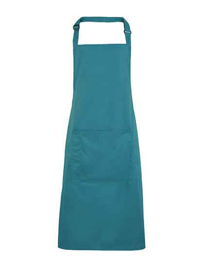 Colours Collection Bib Apron With Pocket - PW154