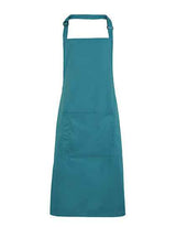 Colours Collection Bib Apron With Pocket - PW154