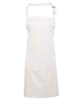 Colours Collection Bib Apron With Pocket - PW154