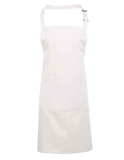 Colours Collection Bib Apron With Pocket - PW154