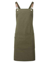 Clip ‘n’ Clasp Cross-Back Bib Apron - PW182