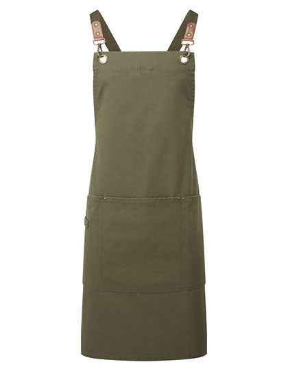 Clip ‘n’ Clasp Cross-Back Bib Apron - PW182