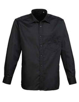 Men´s Poplin Long Sleeve Shirt - PW200