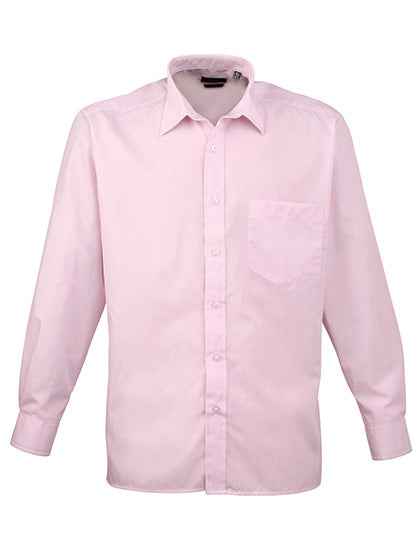 Men´s Poplin Long Sleeve Shirt - PW200