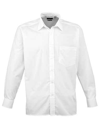 Men´s Poplin Long Sleeve Shirt - PW200