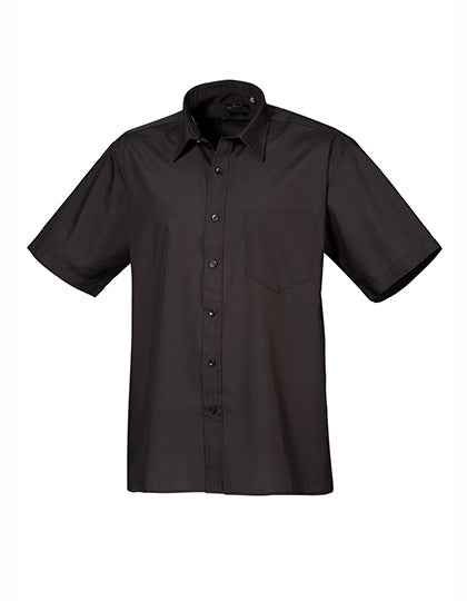 Men´s Poplin Short Sleeve Shirt - PW202