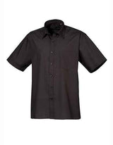 Men´s Poplin Short Sleeve Shirt - PW202