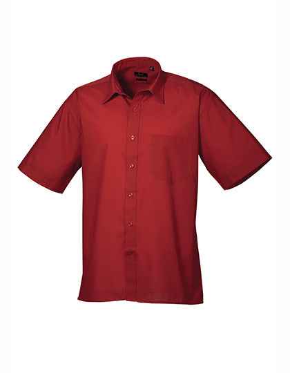 Men´s Poplin Short Sleeve Shirt - PW202