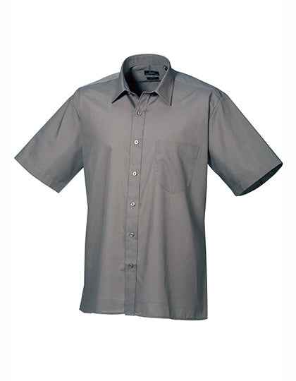 Men´s Poplin Short Sleeve Shirt - PW202