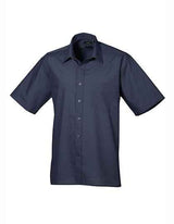 Men´s Poplin Short Sleeve Shirt - PW202