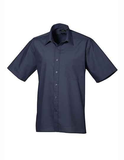 Men´s Poplin Short Sleeve Shirt - PW202