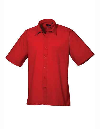 Men´s Poplin Short Sleeve Shirt - PW202