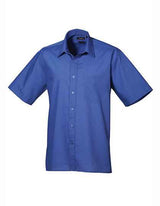 Men´s Poplin Short Sleeve Shirt - PW202