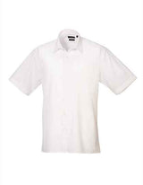 Men´s Poplin Short Sleeve Shirt - PW202