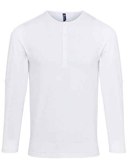 Men´s Long-John Roll Sleeve Tee - PW218