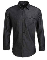 Men´s Jeans Stitch Denim Shirt - PW222