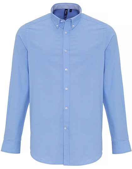 Men´s Cotton Rich Oxford Stripes Shirt - PW238