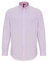 Men´s Cotton Rich Oxford Stripes Shirt - PW238