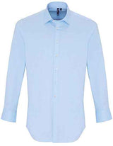 Men´s Stretch Fit Poplin Long Sleeve Cotton Shirt - PW244