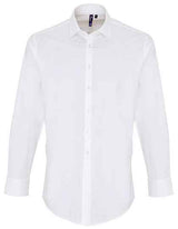 Men´s Stretch Fit Poplin Long Sleeve Cotton Shirt - PW244