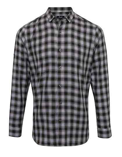 Men´s Mulligan Check Cotton Long Sleeve Shirt - PW250