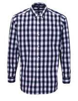 Men´s Mulligan Check Cotton Long Sleeve Shirt - PW250