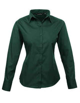 Women´s Poplin Long Sleeve Blouse - PW300