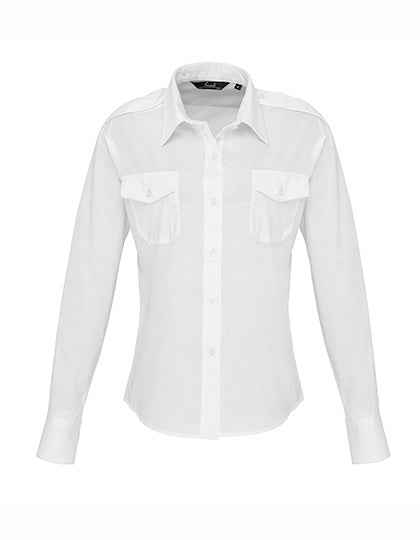 Women´s Long Sleeve Pilot Shirt - PW310