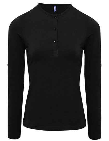 Women´s Long-John Roll Sleeve Tee - PW318