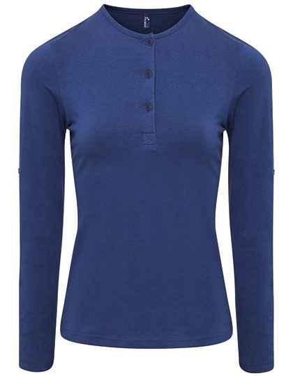 Women´s Long-John Roll Sleeve Tee - PW318