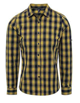 Women´s Mulligan Check Cotton Long Sleeve Shirt - PW350
