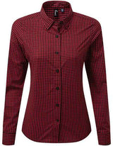 Women´s Maxton Check Long Sleeve Shirt - PW352