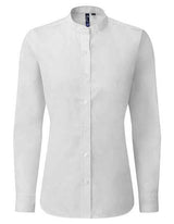 Women´s Banded Collar Grandad Shirt - PW358