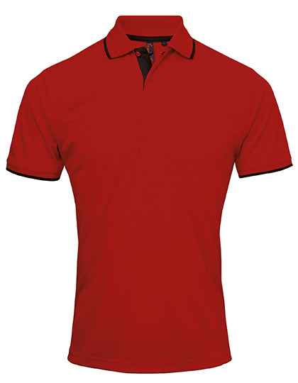 Men´s Contrast Coolchecker® Polo - PW618