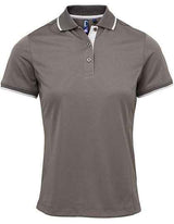 Women´s Contrast Coolchecker® Polo - PW619