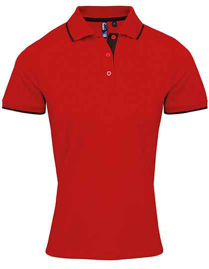 Women´s Contrast Coolchecker® Polo - PW619