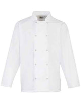 Chef´s Long Sleeve Stud Jacket - PW665