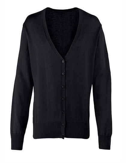Women´s Button Through Knitted Cardigan - PW697
