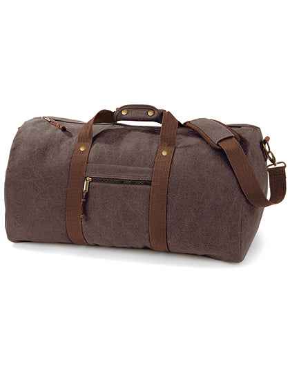 Vintage Canvas Holdall - QD613